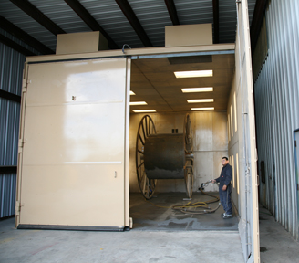 sandblasting